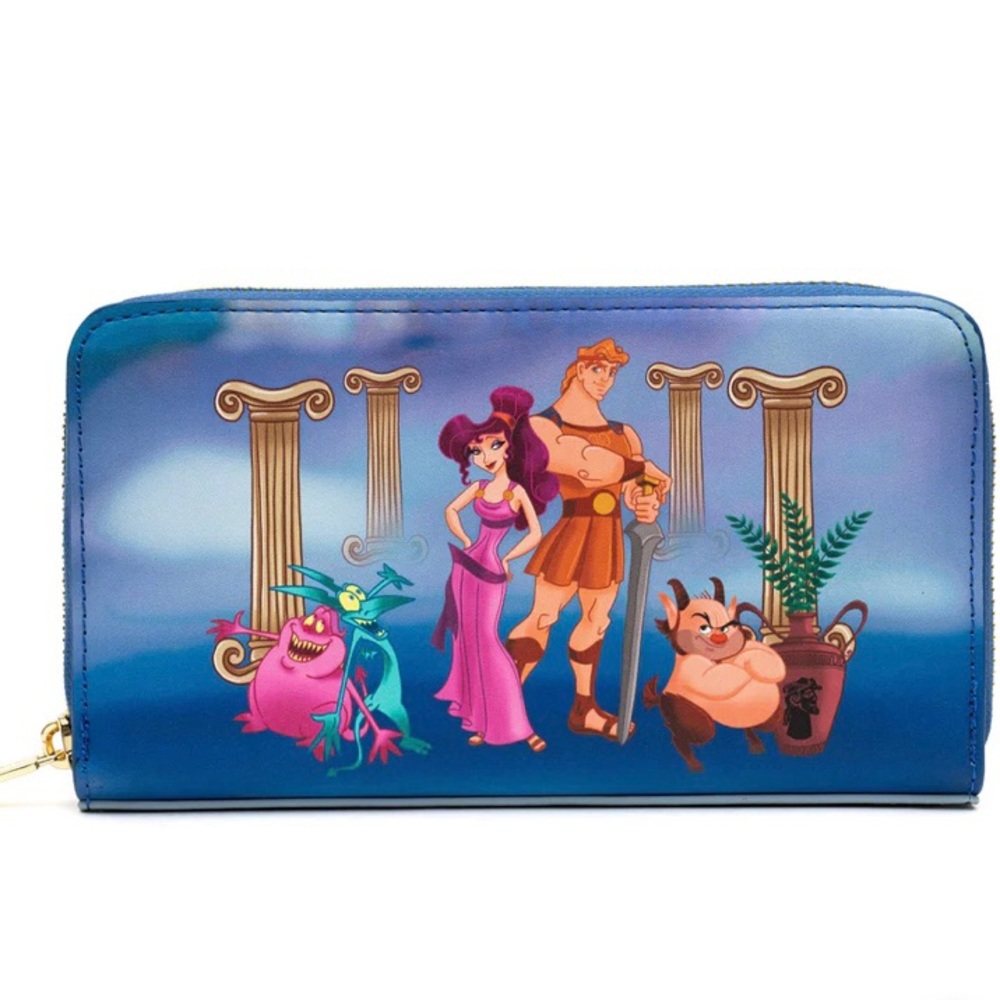 NWT. Disney Hercules Wallet. Danielle Nicole Zip  Wallet, Meg, Pegasus - Picture 13 of 14